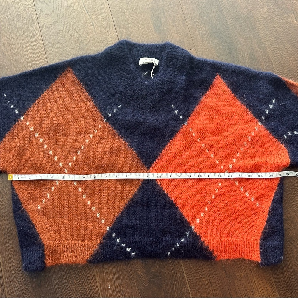 COS argyle sweater - Picture 5 of 8